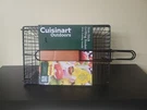 Cuisinart Grilling Basket W/folding Wood Handle Non-stick, Deep, Lid, Tight Grid. Fixed Price $12.00.