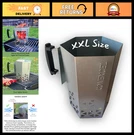 Xxl Heavy Duty Charcoal Chimney Starter - Bbq Grill Tool For Fast Lighting, Stur. Fixed Price $53.99.