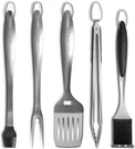 6 Piece Heavy Duty Bbq Grill Tools Set With Kitchen Apron Fathers Day Gift New. Fixed Price $29.99.