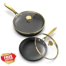 Imarku Cast Iron Skillet Set 10 And 12 Inch Non Stick Lids. Fixed Price $104.99.