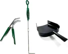 Kamaster Charcoal Grill Tool Set For Big Green Egg Accessories,ash Pan+ash. Fixed Price $52.51.