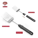 LOT/2 -expert Grill Stainless Steel Bbq Spatula With Detachable Handle 15" 3". Fixed Price $11.98.