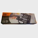 Pitmaster Bbq Stainless Steel 7-PIECE Tool Set, New Box W/ Case. Fixed Price $21.80.