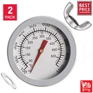 2IN Char Griller Parts Pit Bbq Smoker Thermometer Temp Gauge Meat Cooking. Fixed Price $11.65.