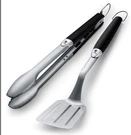 Weber 2-PIECE Premium Tool Set, #6625, Spatula & Tongs For Grill. Fixed Price $34.95.