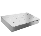 Cave Tools Grill Smoker Box Starter Kit For Wood Chips, Stainless Steel Bucke.... Fixed Price $38.25.