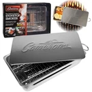 Camerons Indoor Outdoor Stovetop Smoker - Stainless Steel Barbecue Silver. Fixed Price $56.84.