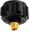 QCC1 Propane Adapter Gas Regulator Valve Fitting With Nut And 1/4" Npt Male Pipe. Fixed Price $12.83.