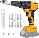 Cordless Rivet Gun Compatible With Dewalt 20V Max Battery(tool Only), Brushless. Fixed Price $83.60.