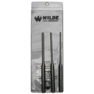Wilde PPL3.NP 3PC Long Pin Punch Set Usa Made. Fixed Price $20.73.