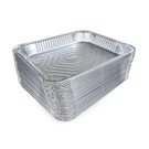 Idl Packaging Half-size Aluminum Steam Table Pans 13"X11"X1.5" Shallow. Fixed Price $70.02.