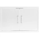 32-IN Contempo/traditional Stainless Steel Double Access Door By Bbqguys. Fixed Price $295.99.