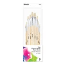 Ddi 2352900 Flat Natural Bristle Paint - Pack Case Of 12,ARTISTS Brushes. Fixed Price $13.47.