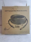 Gaspro 24FT 3/8" Np Natural Hose Low Pressure Lpg With Quick Connect. Fixed Price $60.00.