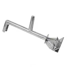 Chef Master Premium Griddle Scraper Stainless Steel W/ Top Handle & Splash Guard. Fixed Price $52.99.