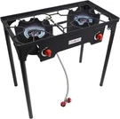 Gas One Propane Double Burner Two Camp Stove Outdoor High Pressure Pro.... Fixed Price $159.99.