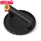 Onlyfire Cast Iron Grill Press, Heavy-duty Smash Burger Meat Black. Fixed Price $23.74.