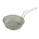 Thunder Group SLCB008C 8" Diameter Coarse Mesh Nickel Plated Culinary Basket. Fixed Price $5.15.