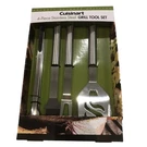 New Cuisinart Tool Set Gourmet Outdoor Grilling 4-PIECE Stainless Steel. Fixed Price $29.99.