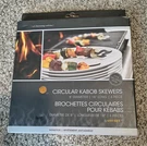 Circular Kabob Skewers Four Piece Grillware By Outset Non-stick. Fixed Price $14.00.