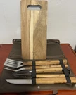 World Grill Bbq Tool Set W/ Cutting Board Carry Case New. Fixed Price $19.99.