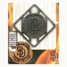 Pangea San Diego Padres Cast Iron Bbq Meat Brander (4" X 4") Grill Burgers. Fixed Price $19.99.