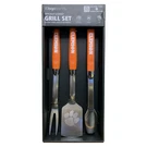Logo Brands Officially Licensed Ncaa 3-PIECE Grill Set Tongs, Spatula & Prongs. Fixed Price $36.47.