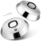 12INCH Cheese Melting Dome, Hasteel Stainless Round Basting Steaming Co.... Fixed Price $36.31.