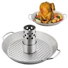 Beer Can Chicken Holder For Grill Upgraded Version - Roaster Stand,.... Fixed Price $76.94.
