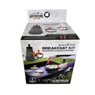 Blackstone Breakfast Kit Flex Fold Bottle & Adjustable Silicone Rings Set New. Fixed Price $12.00.