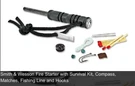 Smith & Wesson Fire Striker With Survival Kit SWFS1 Brand New Starter. Fixed Price $8.50.