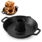Onlyfire Universal Cast Iron Chicken Roaster, Pre-seasoned Poultry Be.... Fixed Price $62.12.