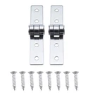 Rlecs 2PCS Modern Silver 304 Stainless Steel Flush Hinge Length.... Fixed Price $11.94.