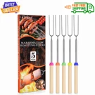 Marshmallow Roasting Sticks - Smores For Pit Hot Dog Campfire Ske... Fixed Price $13.23.