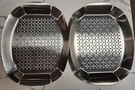 2 Costco Stainless Steel Bbq Grill Or Oven Baskets 14.5" X 11.3" 1.57". Fixed Price $18.99.