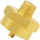 Hooshing 1LB Propane Gas Bottle Refill Adapter 1/4" Male Npt Thread X 1"-20 Fema. Fixed Price $11.37.