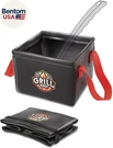 Grill Brush Dunk Tank, Collapsible Water Bucket With Sturdy Handles For. Fixed Price $28.57.