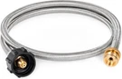Shinestar 4FT Stainless Braided Propane Hose Adapter 1LB To 20LB For Grill. Fixed Price $19.99.