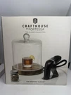 Crafthouse By Fortessa The Smoking Cloche Cocktail Appetizer Smoker Kit Cheese. Fixed Price $99.99.