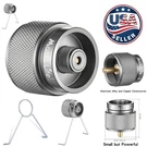 Durable EN417 Valve Camping Stove Fuel Converter With Safety Shut-off System. Fixed Price $15.99.