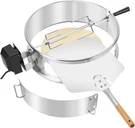 Only Fire Stainless Steel Multi-purpose Rotisserie And Pizza Combo Kit For Weber. Fixed Price $99.99.