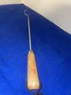 Jaccard Pigtail Food Flipper Stainless Steel Wooden HANDLE-12.5 The Original. Fixed Price $14.32.