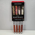 Charcoal Companion Nonstick Kabob Grilling Baskets, Set Of 4 Original Design. Fixed Price $11.00.