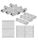 Stainless Steel Grill Grates With 66032 Flavorizer Bars For Weber Genesis Ii..... Fixed Price $65.00.