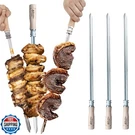 Brazilian Flame 3 Single Skewer For Rotisserie Grill, Perfect. Fixed Price $54.95.