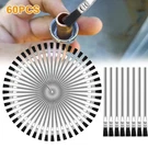 60PCS Horsehair Acid Brushes Tin Handle For Auto Repair Epoxy Glue Oil Cleaning. Fixed Price $16.98.