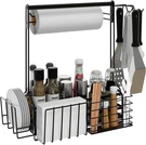 Bbq Caddy, For Outdoor Grilling With Paper Towel Holder, Utens. Fixed Price $40.52.