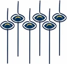 Pangea Brands Nfl Team Sipper Straw Packs. Fixed Price $7.90.