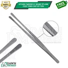 Kitchen Tweezer 12 Round Tip Bbq Grill Plating Long Food Tongs Chef Diy Tool. Fixed Price $12.90.