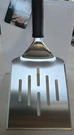 Cuisinart Giant Spatula Turner Scrapers Stainless Steel Beveled Bbq Tool Grill. Fixed Price $27.67.